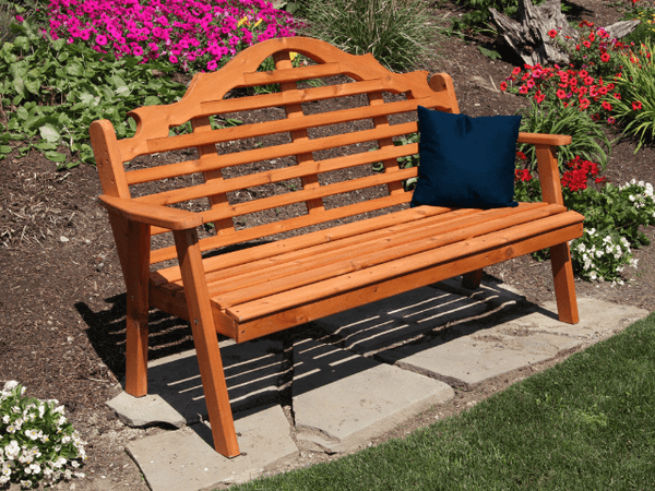 Marlboro Red Cedar Garden Bench