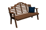 Marlboro Red Cedar Garden Bench