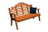 Marlboro Red Cedar Garden Bench