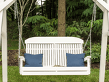 LuxCraft Classic Poly Porch Swing - 4 Foot