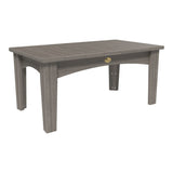 LuxCraft 4 Piece Plain Poly Bench & Table Set