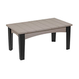 LuxCraft 4 Piece Plain Poly Bench & Table Set