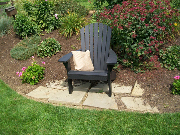 Fanback Adirondack Chair in Poly